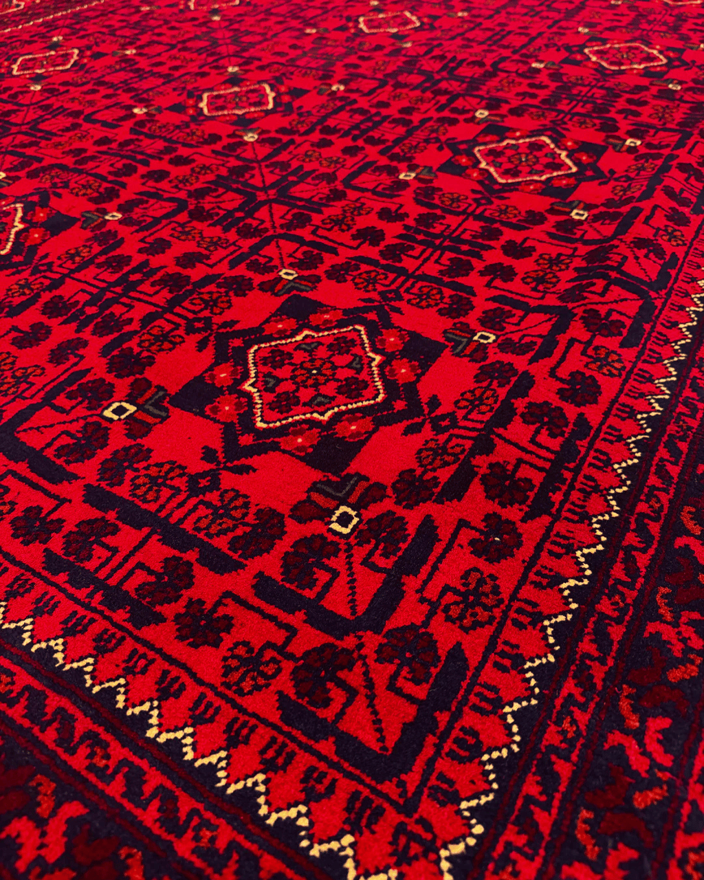 Wolle im afghanischen Stil 1,8x4,8ft – 55x146cm