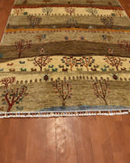 Sultani Hand-Knotted Wool Rug - 153x203 cm 3.11 m² | 5x7 ft