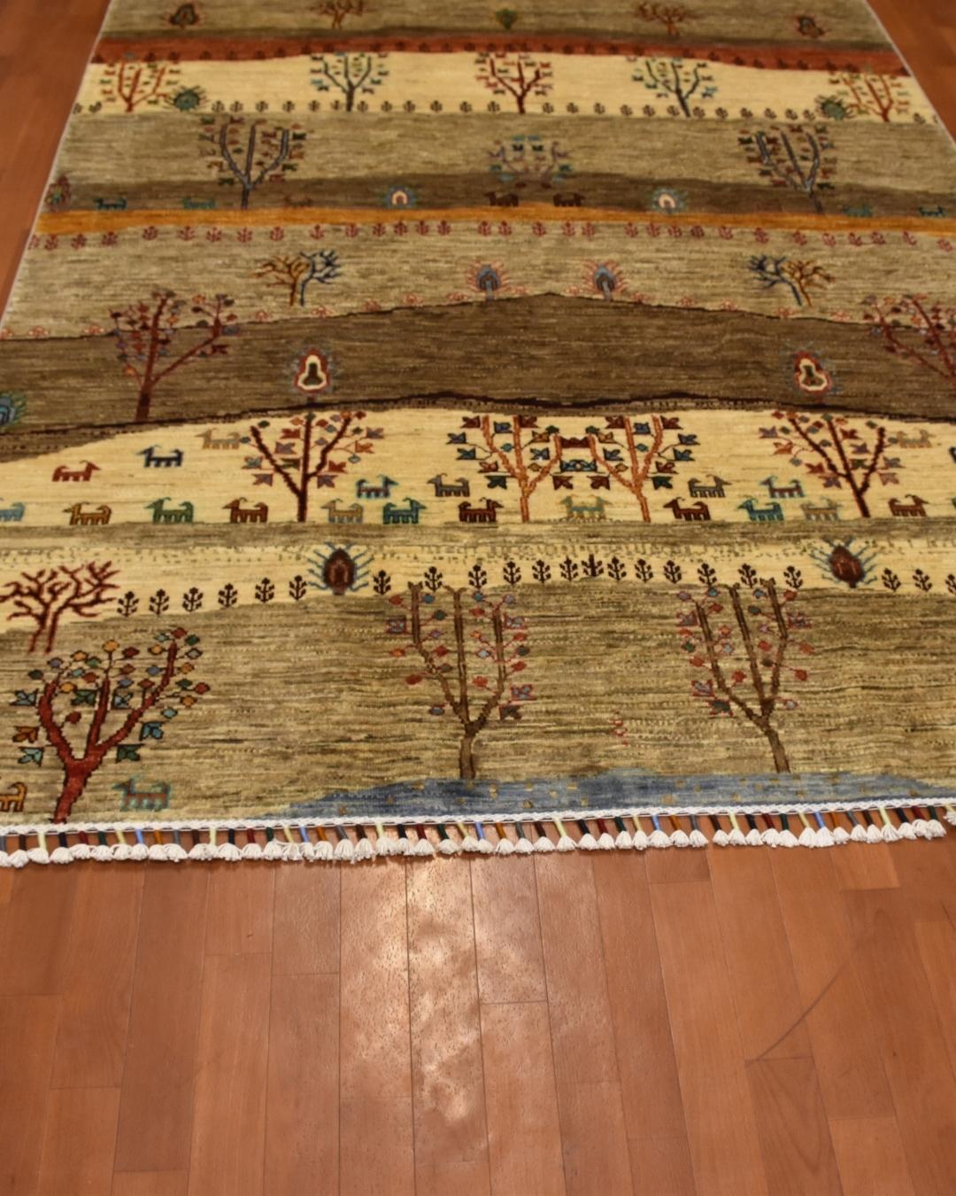Sultani Hand-Knotted Wool Rug - 153x203 cm 3.11 m² | 5x7 ft