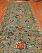 Sultani Hand-Knotted Wool Runner 2' 7" x 8' 2"