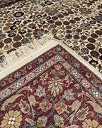 Hereke Hand-Knotted Wool Rug 5' 8" x 8' 1"