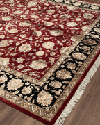 Ottoman Elegance Hand-Knotted Wool Rug 8' 3" x 10'