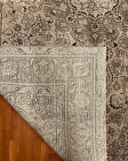 Tapis en laine style afghan 55 x 146 cm