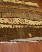 Sultani Hand-Knotted Wool Rug 5' 7" x 7' 7"
