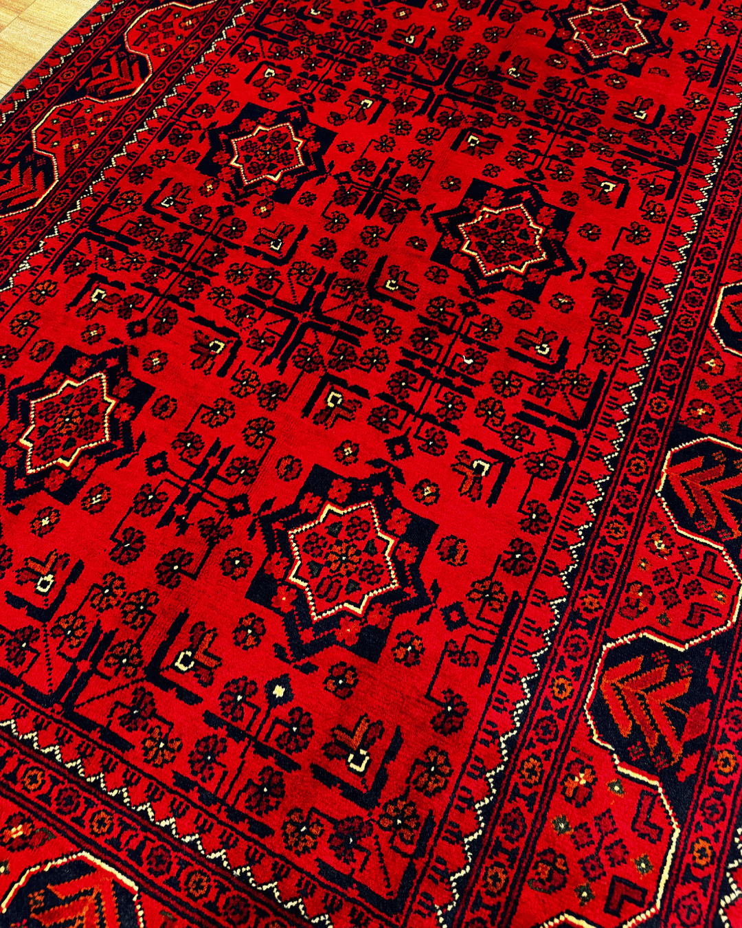 Wolle im afghanischen Stil 1,8x4,8ft – 55x146cm