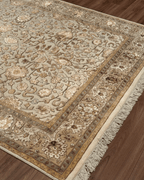 Ottoman Elegance Hand-Knotted Wool Rug 5' 8" x 7' 9"