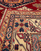 Shirvan Hand-Knotted Wool Rug 6' x 8'