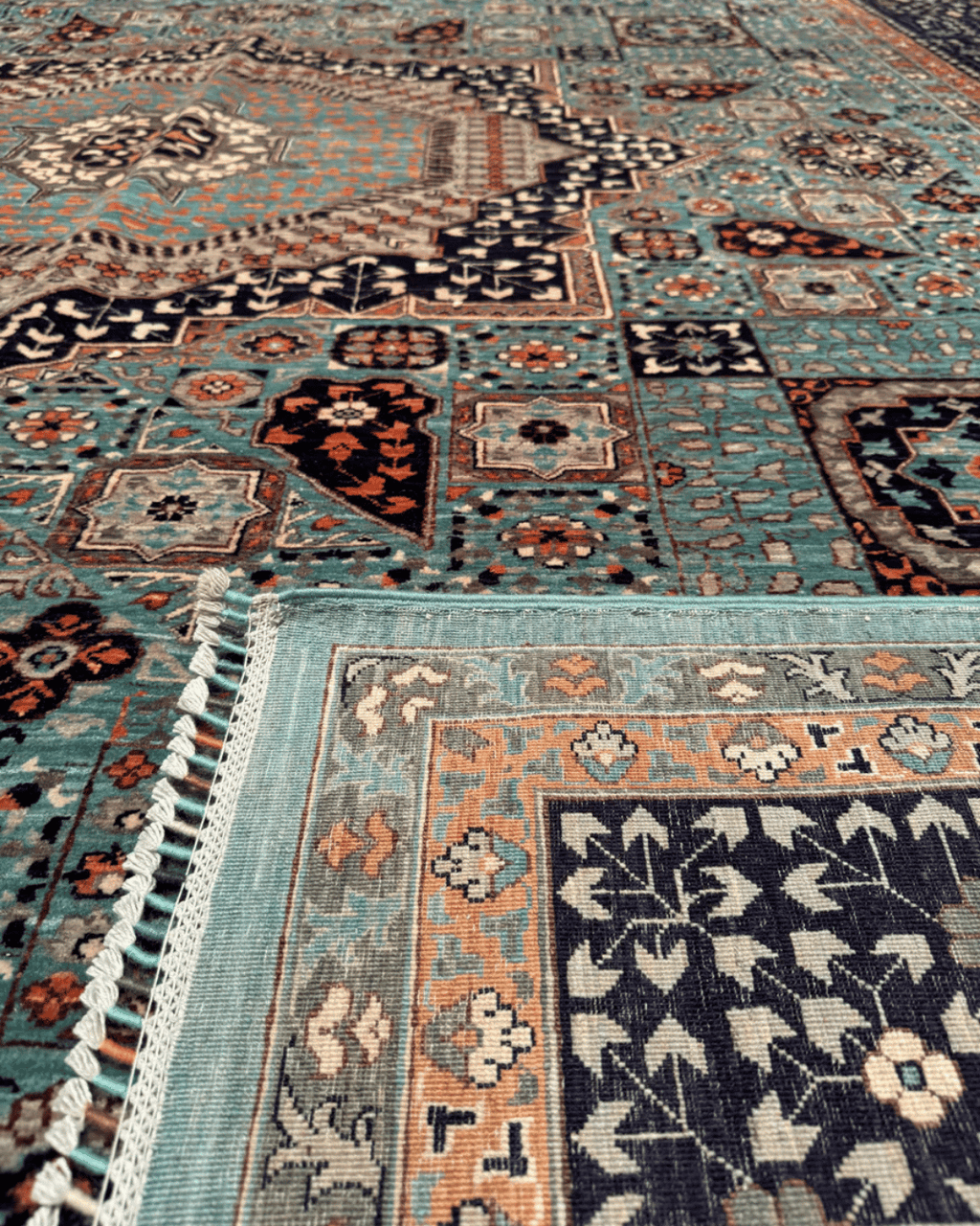 Mamluk Hand-Knotted Wool Rug 10' 2" x 13' 7"