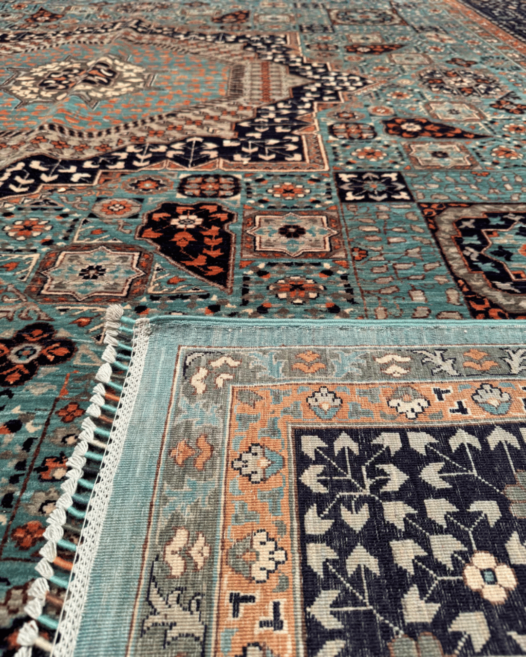 Mamluk Hand-Knotted Wool Rug 10' 2" x 13' 7"