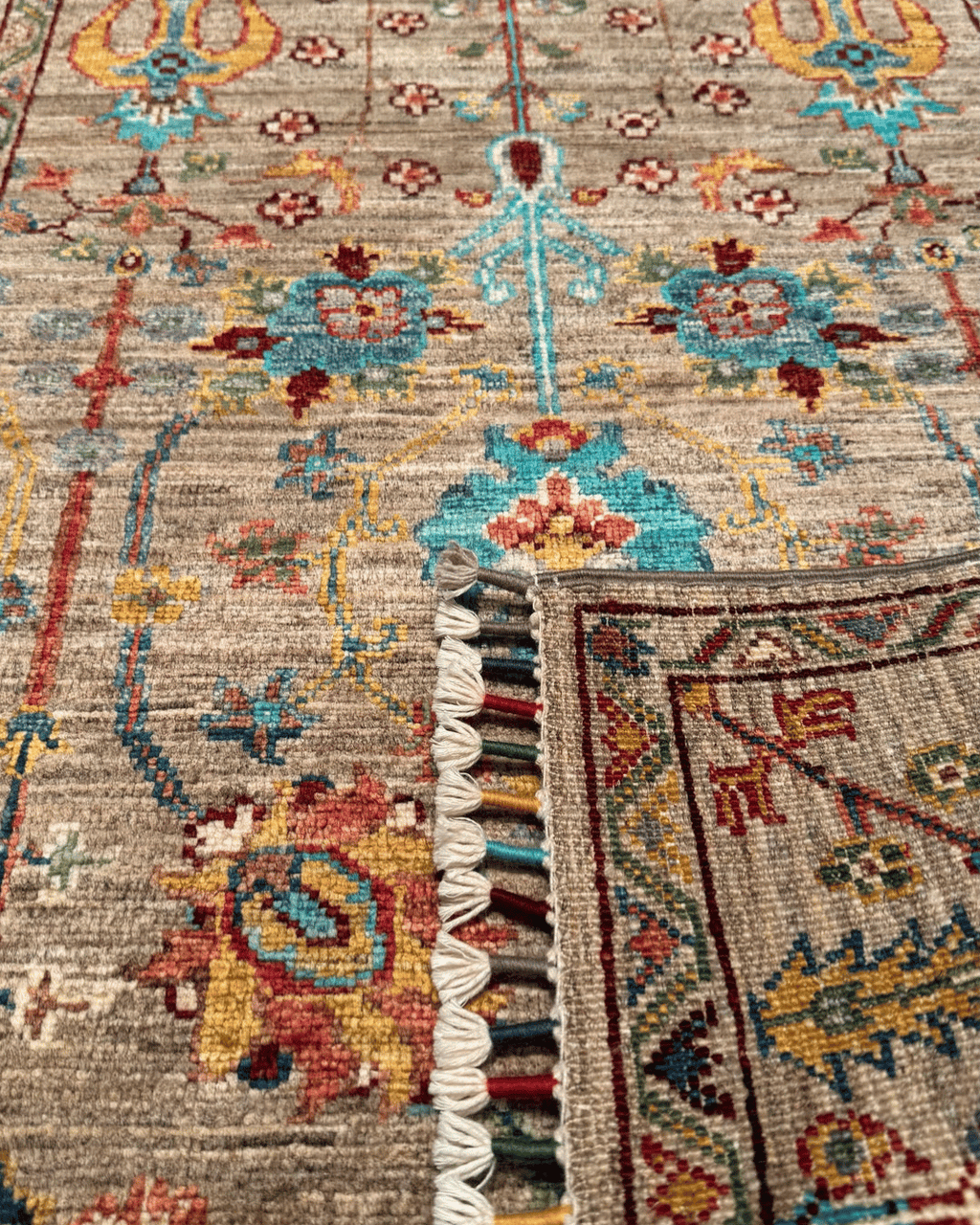 Sultani Hand-Knotted Wool Rug 2' 7" x 4' 1"