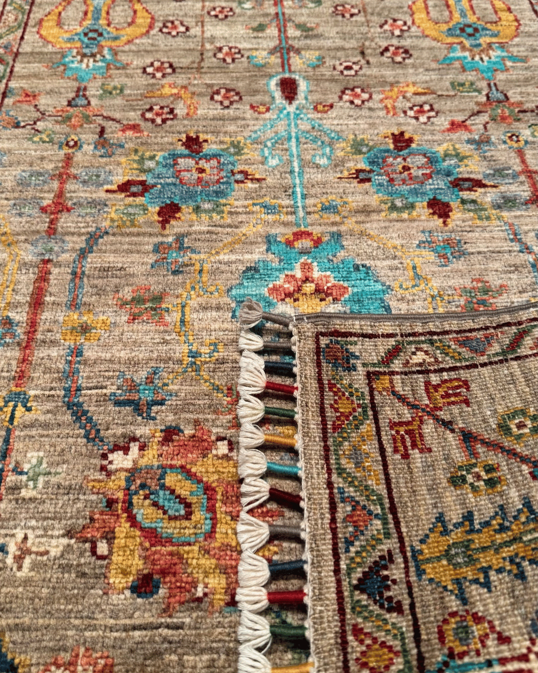 Sultani Hand-Knotted Wool Rug 2' 7" x 4' 1"