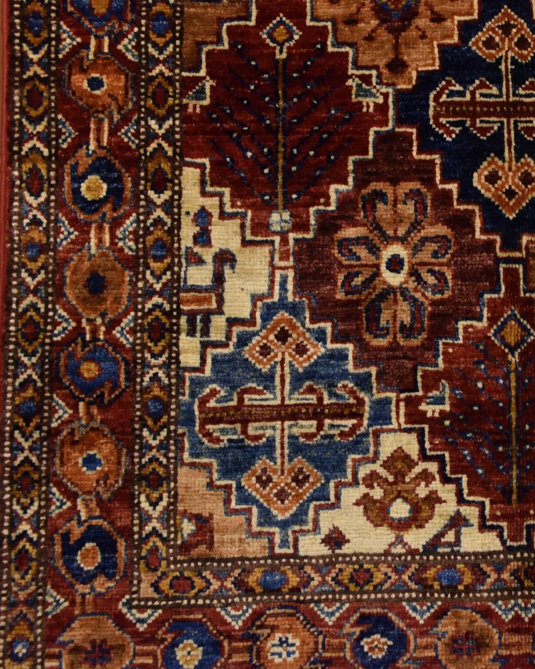 Sultani Hand-Knotted Wool Rug 2' 7" x 4'