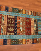 Sultani Hand-Knotted Wool Runner 2' 65" x 9' 5"