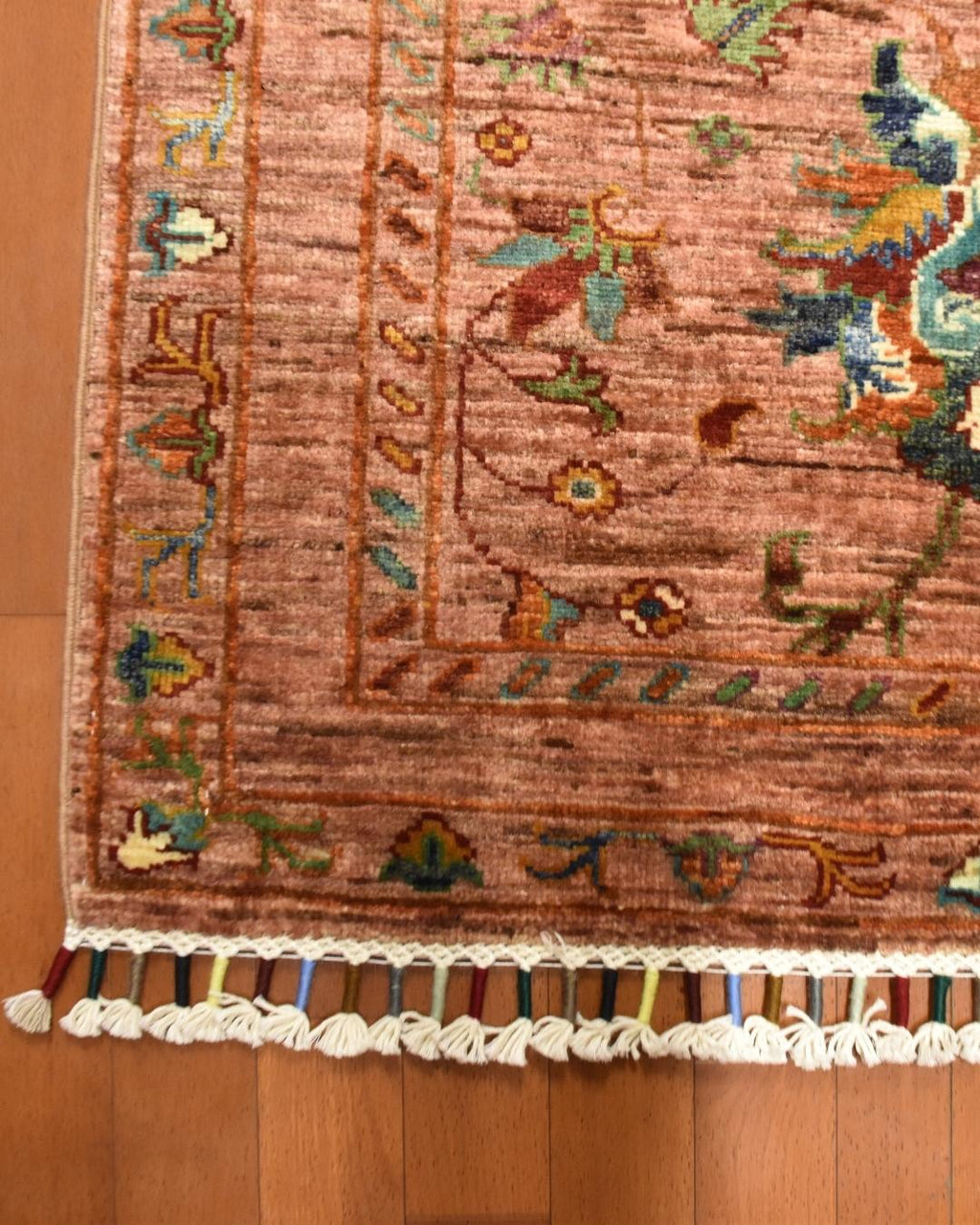 Sultani Hand-Knotted Wool Runner 2' 4" x 6' 5"