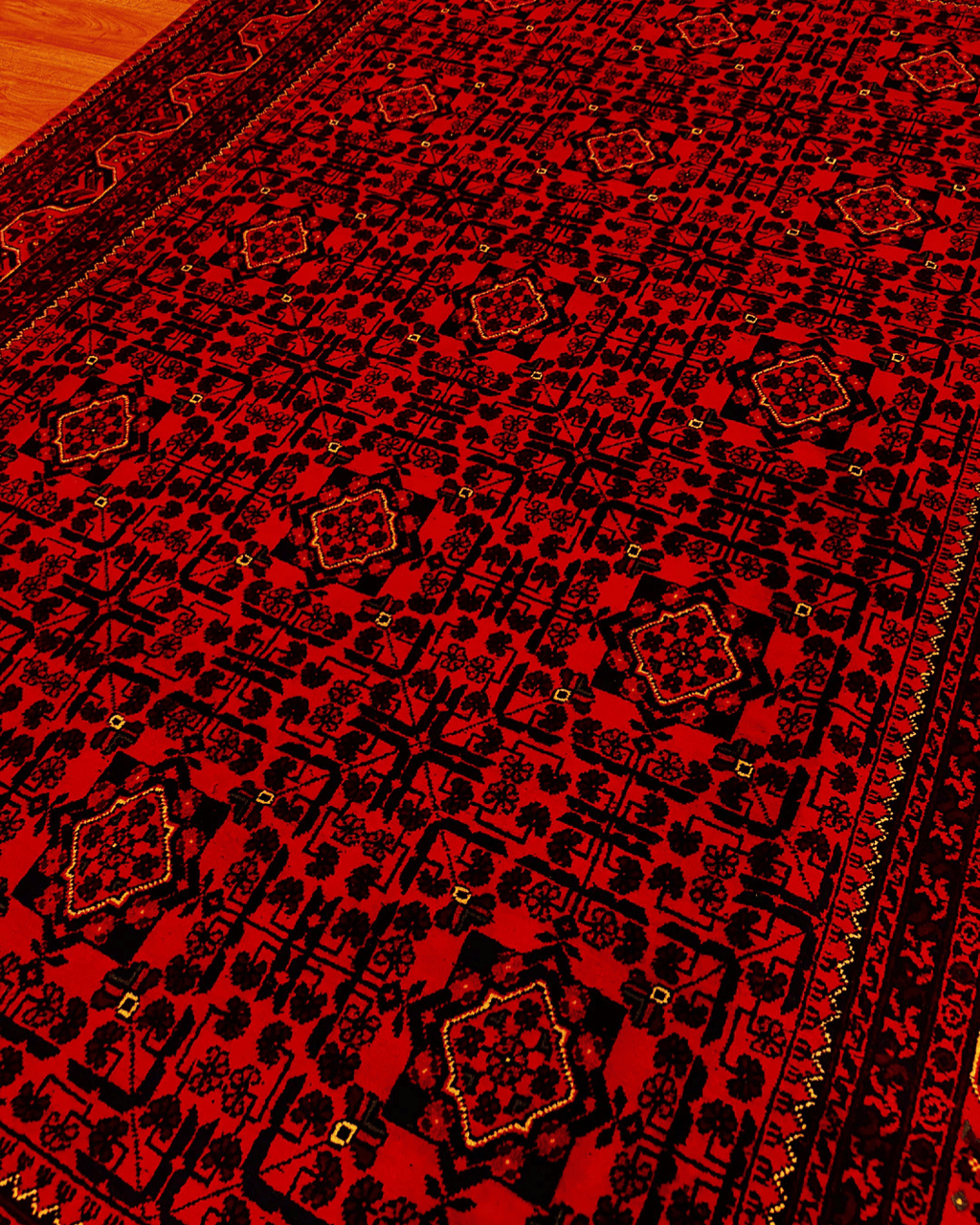 Wolle im afghanischen Stil 1,8x4,8ft – 55x146cm