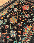 Sultani Hand-Knotted Wool Rug 4' x 6'