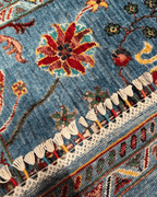 Sultani Hand-Knotted Wool Rug 3' 4" x 5' 2"