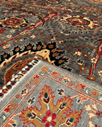 Mamluk Hand-Knotted Wool Rug 8' 5" x 9' 4"