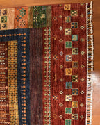 Sultani Hand-Knotted Wool Rug 5' 9" x 8'