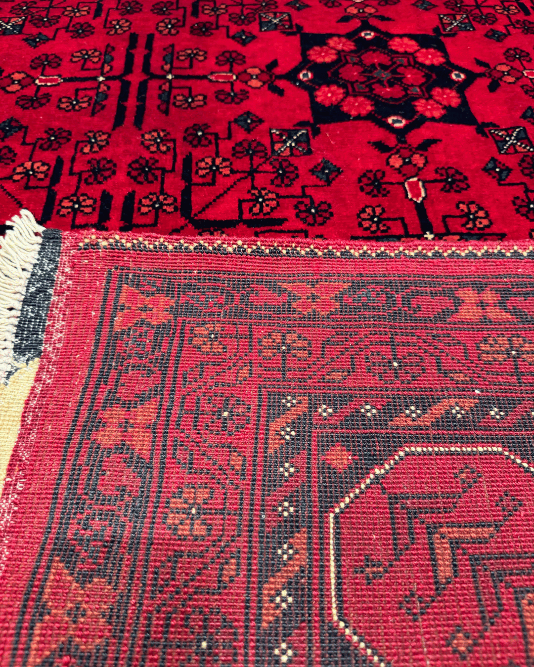 Wolle im afghanischen Stil 1,8x4,8ft – 55x146cm