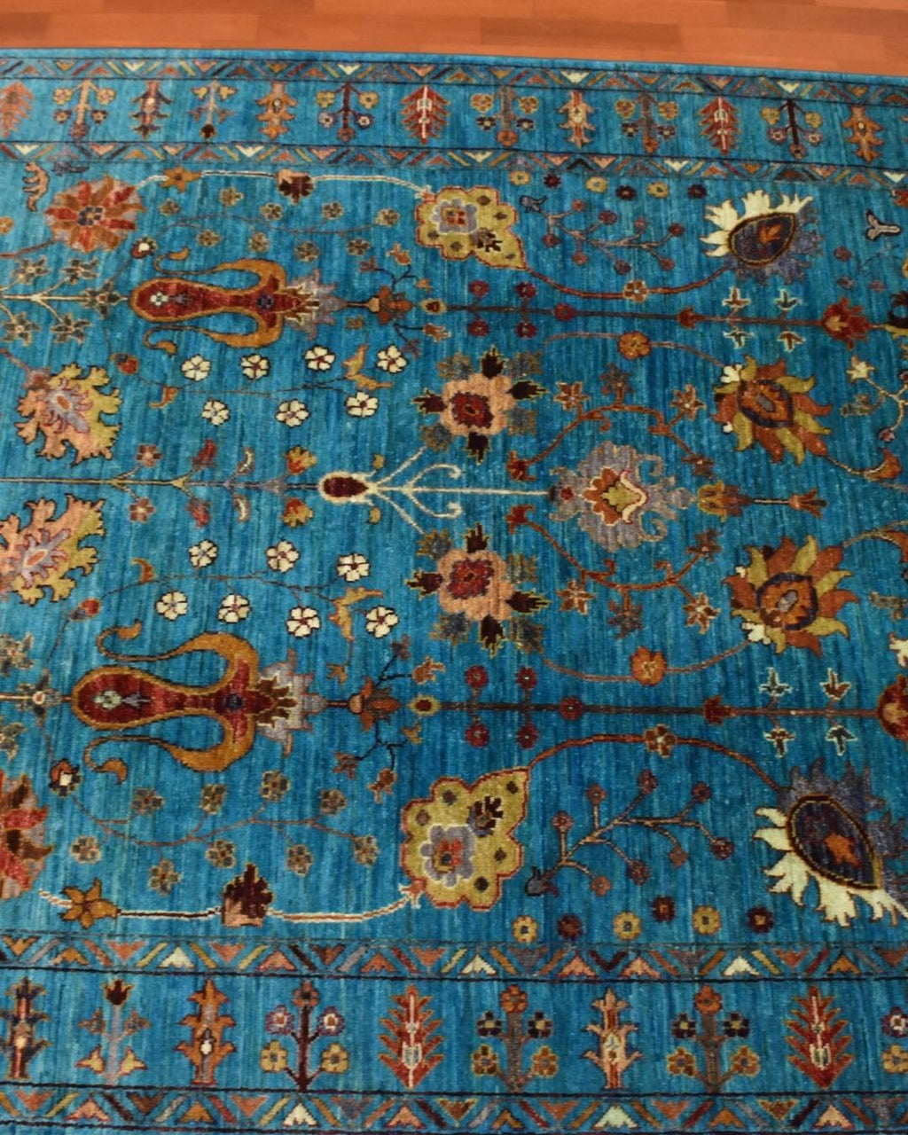 Sultani Hand-Knotted Wool Rug 156x204 cm 3.18 m² | 5x7 ft