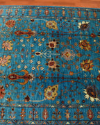 Sultani Hand-Knotted Wool Rug 156x204 cm 3.18 m² | 5x7 ft