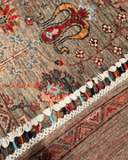 Sultani Hand-Knotted Wool Rug 3' 4" x 5' 2"