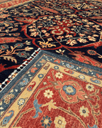 Mamluk Hand-Knotted Wool Rug 9' 1" x 12' 1"