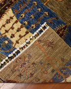 Sultani Hand-Knotted Wool Rug 4' x 6'