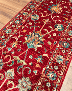 Sultani Hand-Knotted Wool Runner 1' 9" x 6' 2"