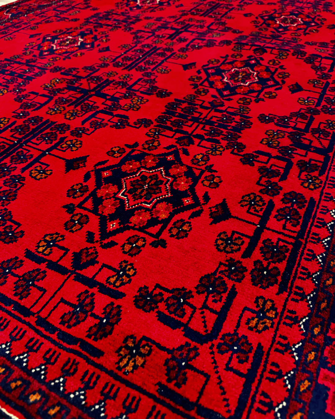 Wolle im afghanischen Stil 1,8x4,8ft – 55x146cm