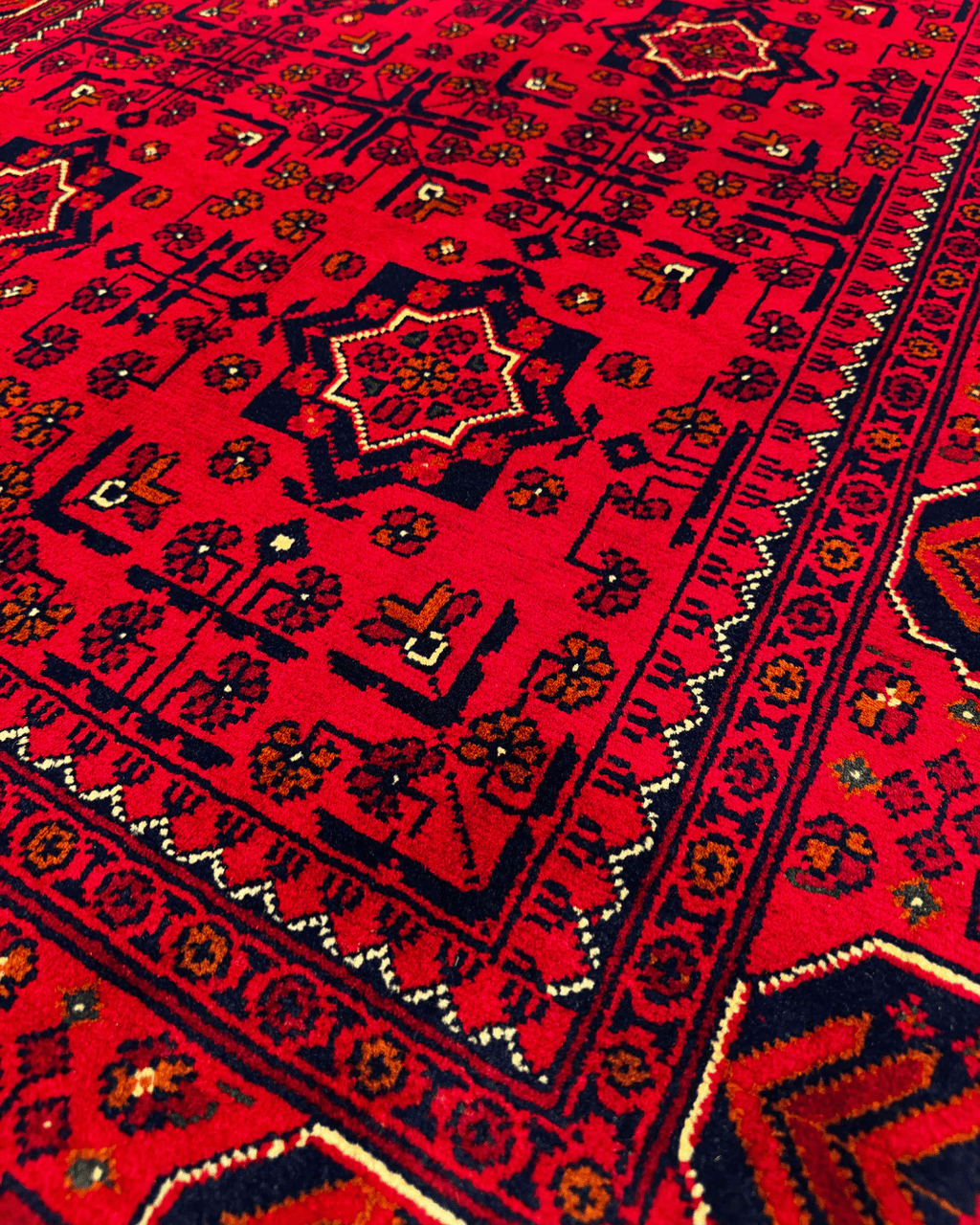 Wolle im afghanischen Stil 1,8x4,8ft – 55x146cm