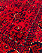 Wolle im afghanischen Stil 1,8x4,8ft – 55x146cm