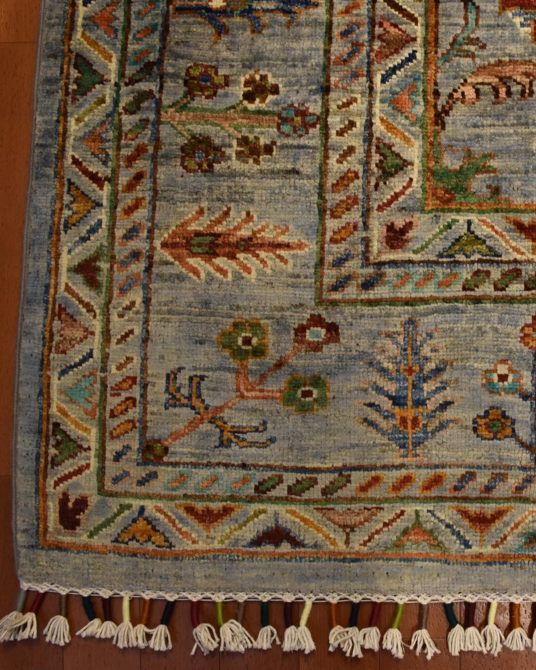 Sultani Hand-Knotted Wool Rug 5' 6" x 7' 6"