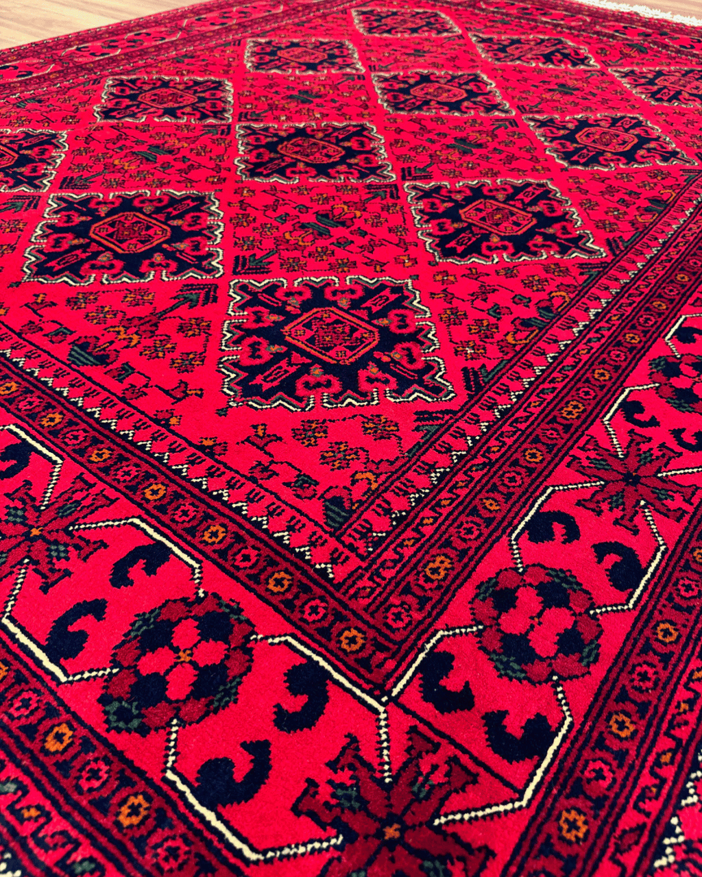 Wolle im afghanischen Stil 1,8x4,8ft – 55x146cm