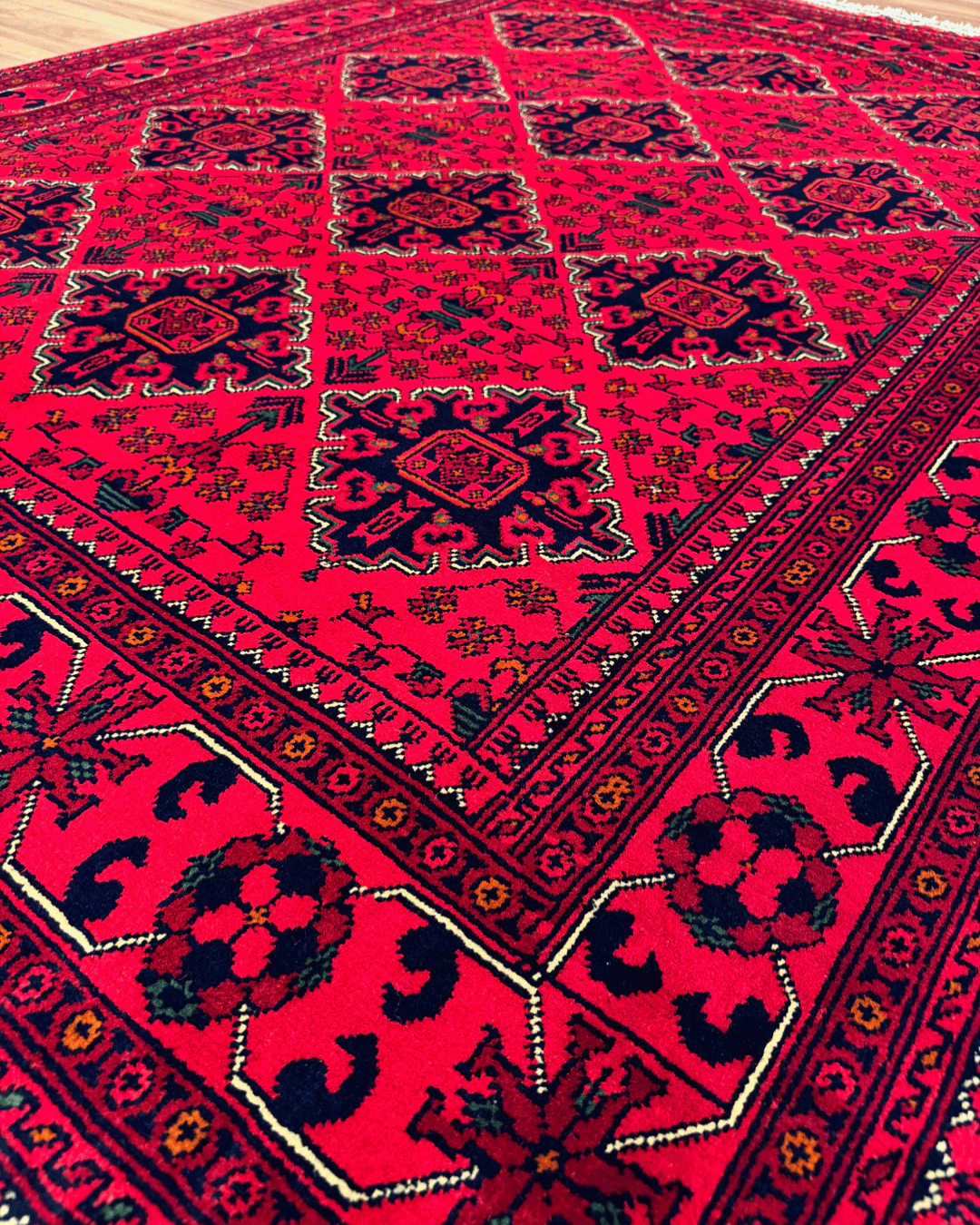 Wolle im afghanischen Stil 1,8x4,8ft – 55x146cm