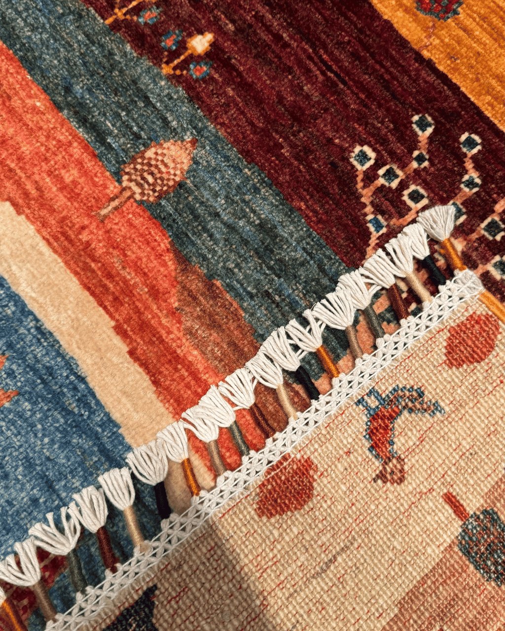 Sultani Hand-Knotted Wool Rug 2' 8" x 4' 2"