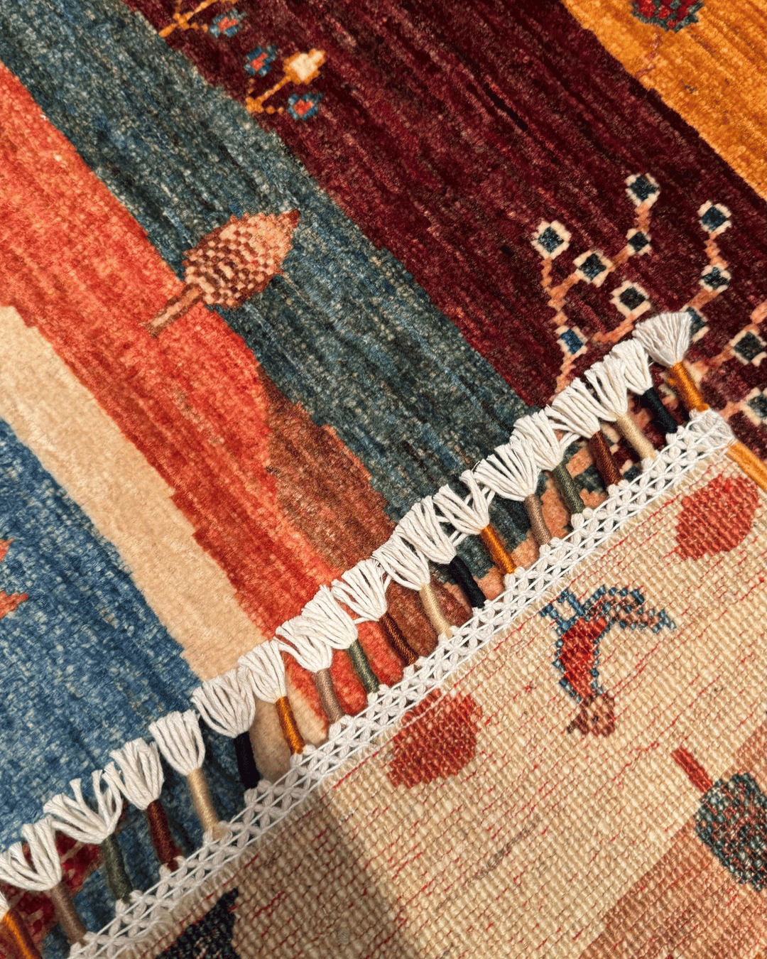 Sultani Hand-Knotted Wool Rug 2' 8" x 4' 2"