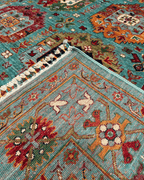 Veziri Hand-Knotted Wool Rug 5' 6" x 8'
