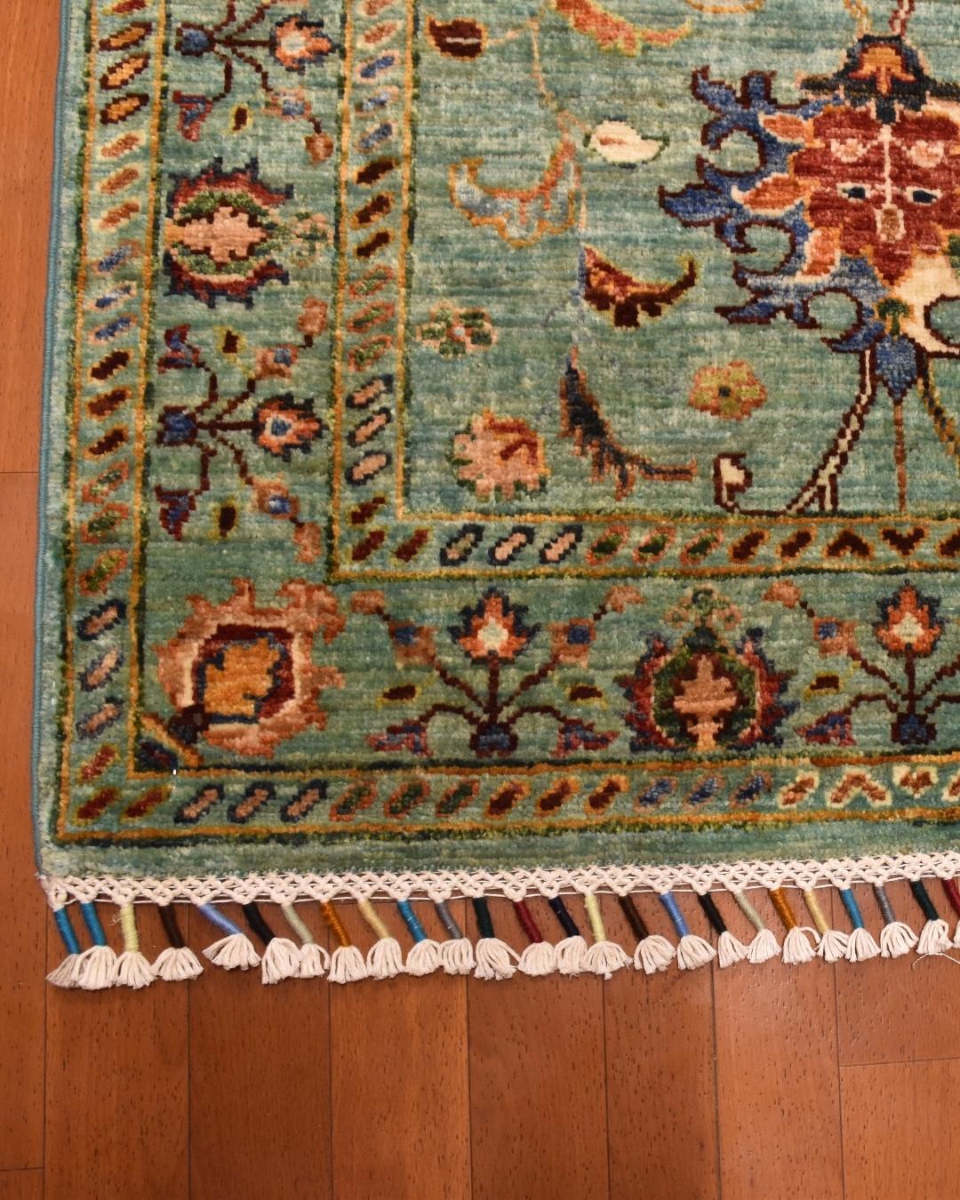 Sultani Hand-Knotted Wool Runner 2' 6" x 8' 2"