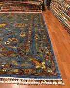 Sultani Hand-Knotted Wool Rug 5' 8" x 7' 7"