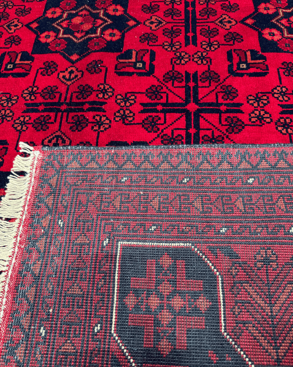 Wolle im afghanischen Stil 1,8x4,8ft – 55x146cm