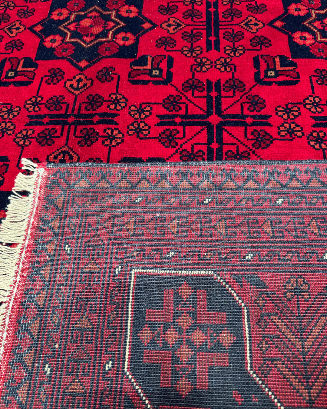 Wolle im afghanischen Stil 1,8x4,8ft – 55x146cm