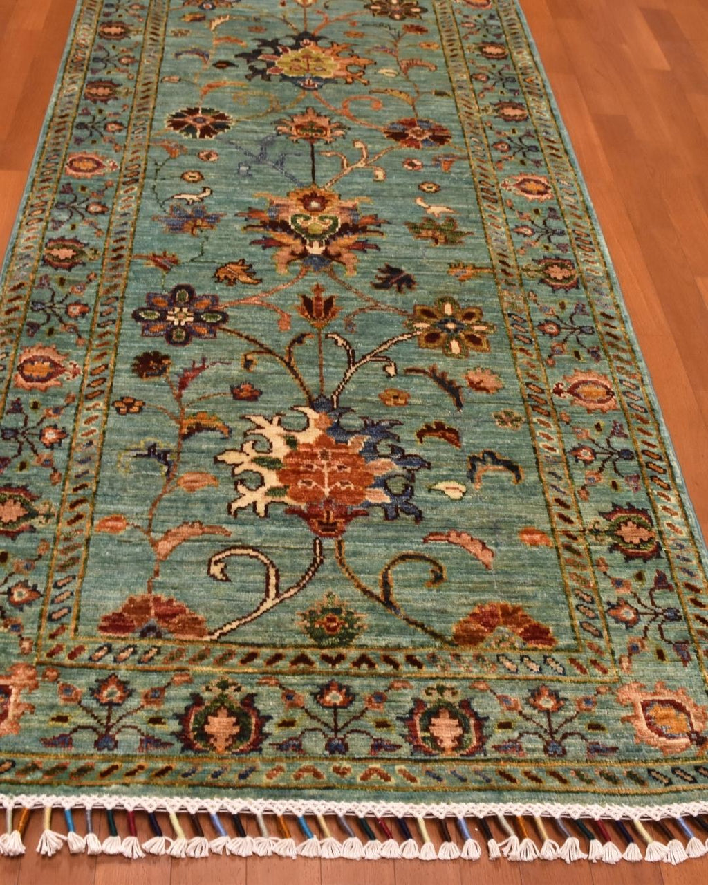 Sultani Hand-Knotted Wool Runner 2' 7" x 8' 2"