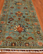 Sultani Hand-Knotted Wool Runner 2' 7" x 8' 2"