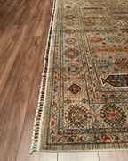 Veziri Hand-Knotted Wool Rug 8' 1" x 10'