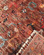 Sultani Hand-Knotted Wool Rug 4' x 6'