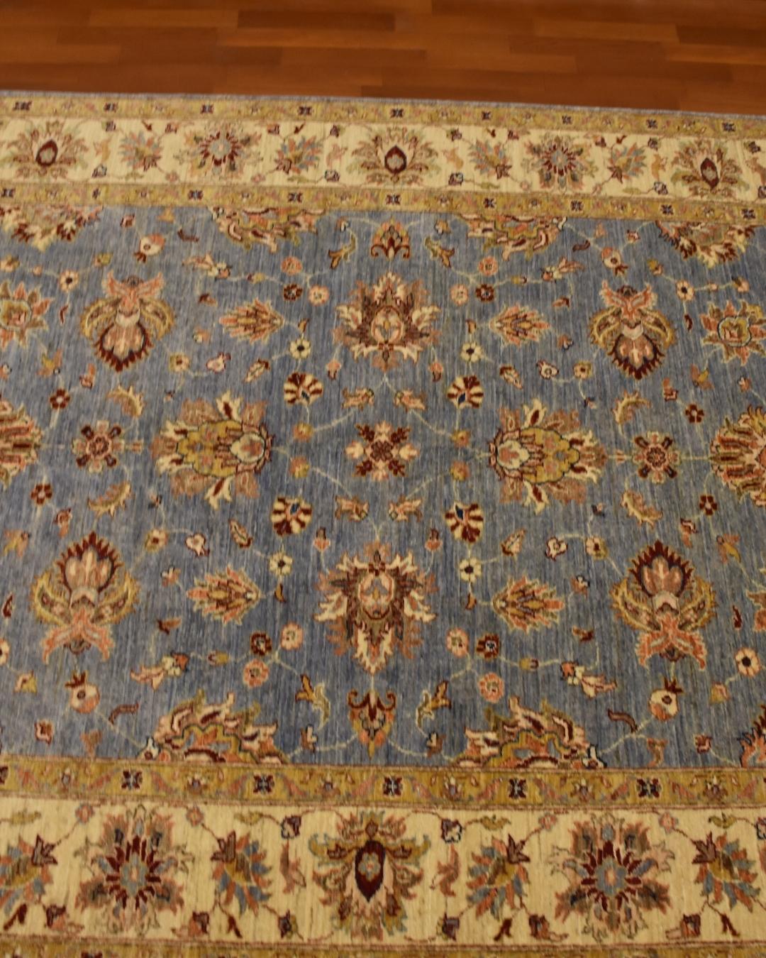 Sultani Hand-Knotted Wool Rug 5' 7" x 7' 8"