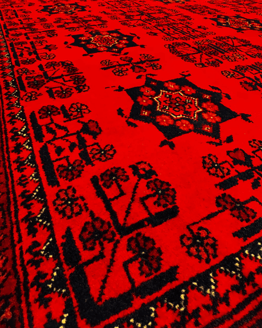 Wolle im afghanischen Stil 1,8x4,8ft – 55x146cm