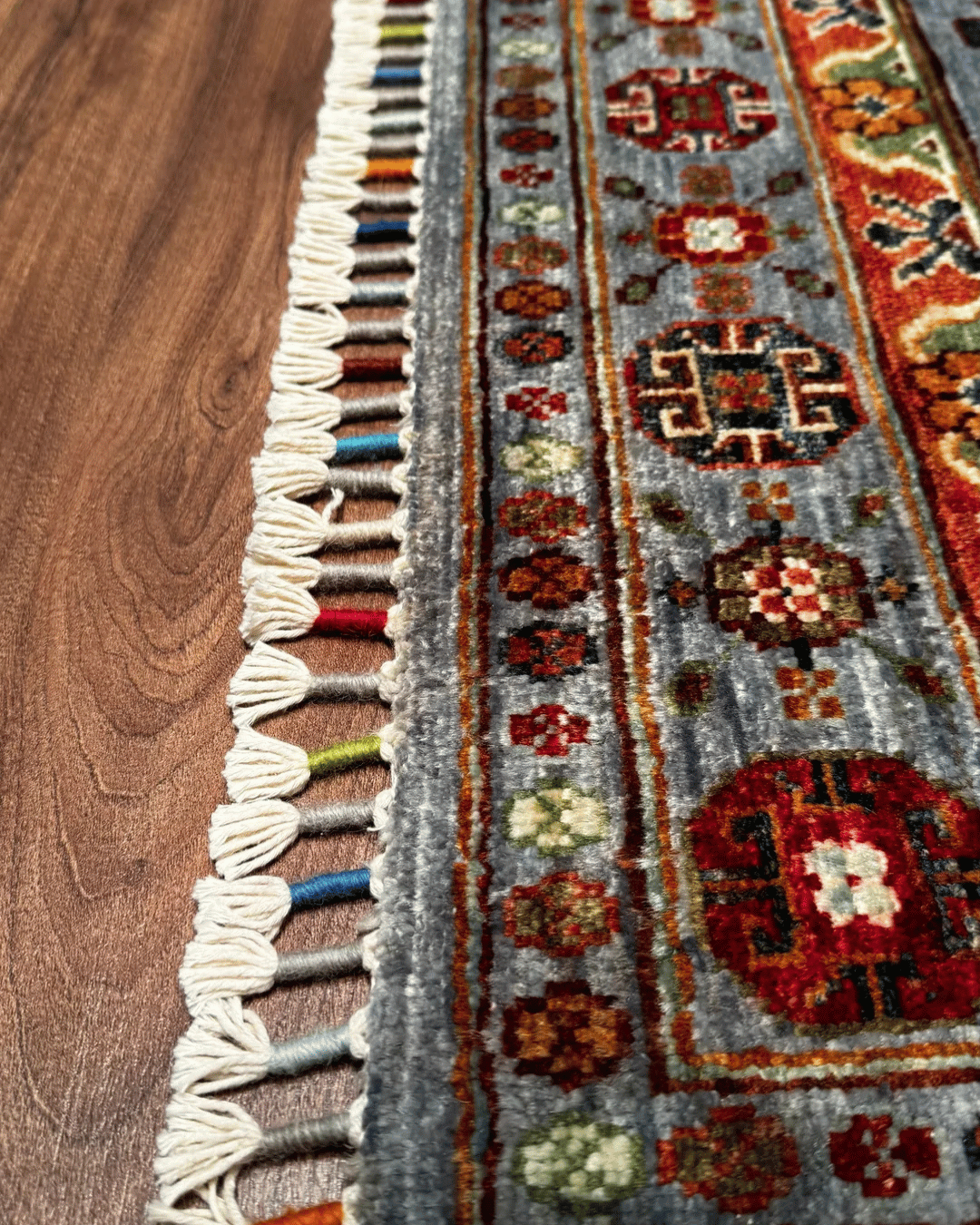 Wolle im afghanischen Stil 1,8x4,8ft – 55x146cm